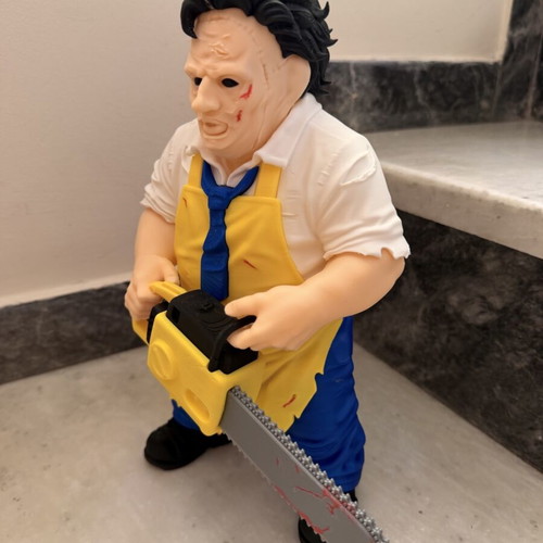 Leatherface The Texas Chainsaw Massacre 3D printed figure 30 cm