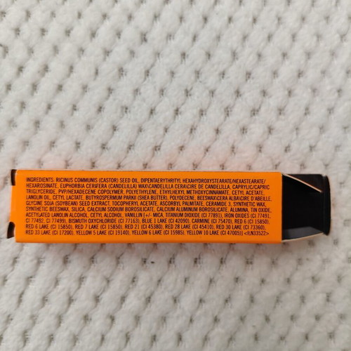 Mac Lustre Lipstick Electro vintage orange used
