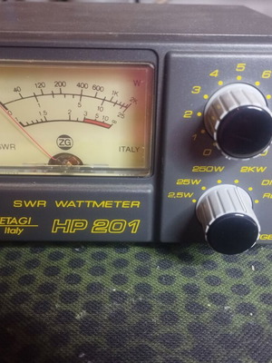 ZETAGI HP 201 wattmeter like new, SWR meter