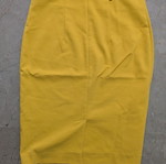 Passager Athens mustard pencil skirt size M like new, cotton blend