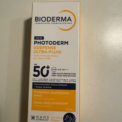 Bioderma Photoderm XDefence Ultra-Fluid Invisible Face Sunscreen SPF50+ new, 40ml
