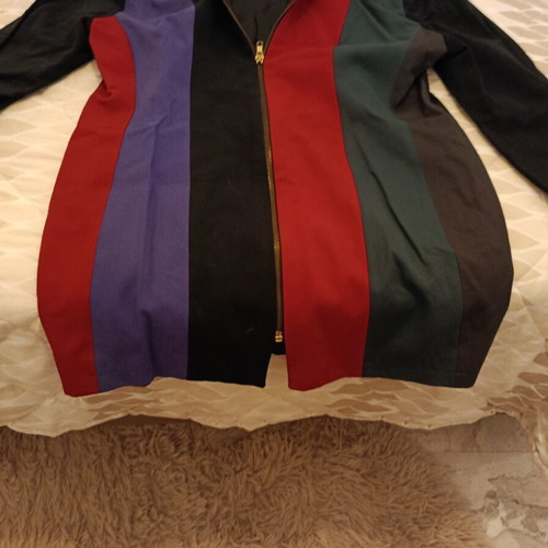 Long multicolor women's cardigan like new, size L