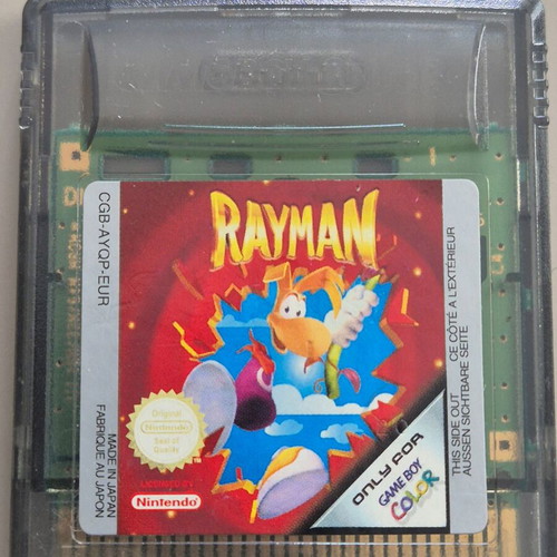 Rayman Nintendo Game Boy Color tested, like new