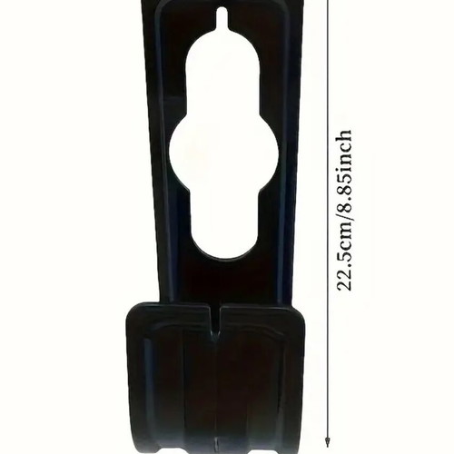 Plastic hose holder hook new in green and black