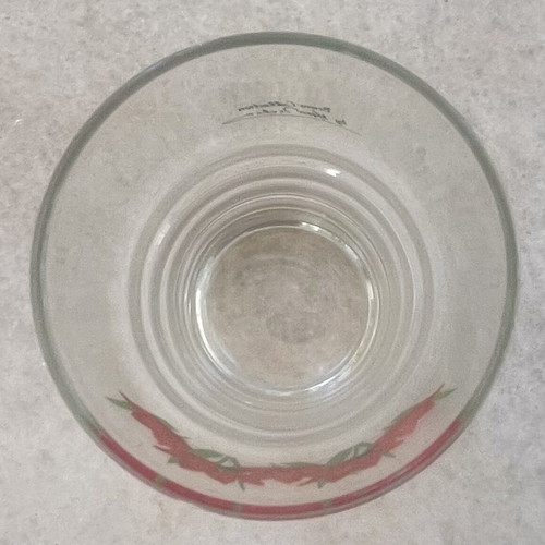 Bravo Collection by Makis Tselios spiral glass with red tulips