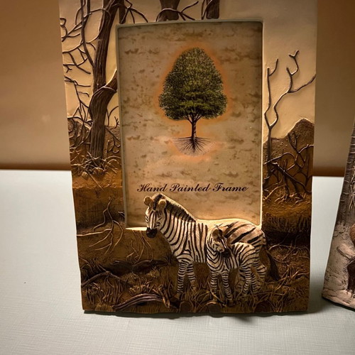 Animal photo frames new, set of 2 pieces
