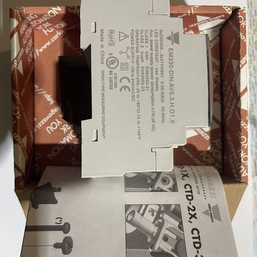 Carlo Gavazzi EM330 DIN Energy Meter new, 3-Phase, DIN Rail