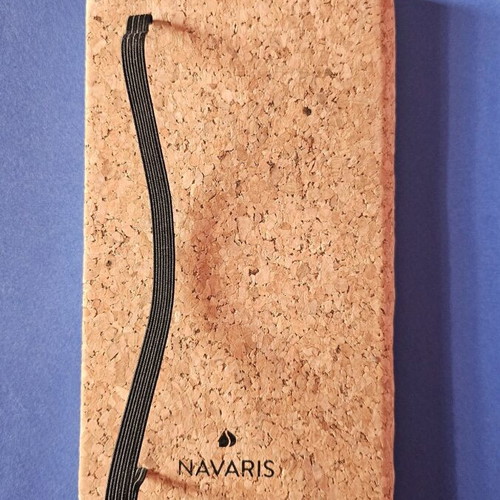 Navaris notebook with cork cover and unicorn design new