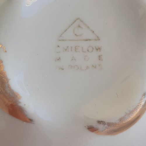 Cmielow porcelain coffee-tea set like new, antique