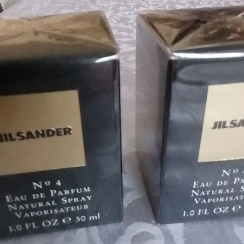 Jil Sander Eau de Parfum No.4 30ml new, rich fragrance