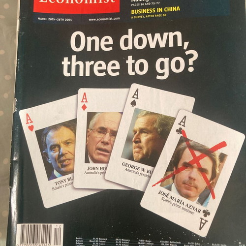 The Economist magazine collection 2004–2005 like new, 28 issues