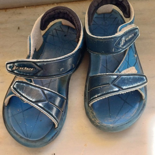 Rider children's shoes used, size 23 sandals, blue