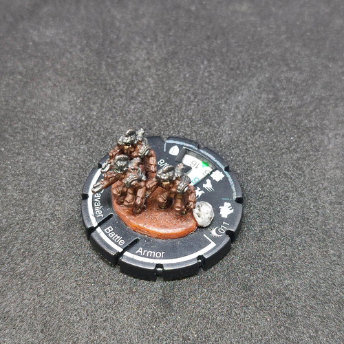 Mechwarrior Cavalier Battle Armor #011 Veteran like new