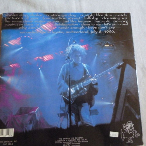 The Cure Full Moon Concert vinyl record