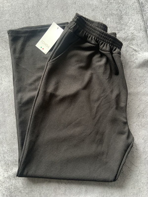 Women's pants new, black, size 3XL with elastic waist