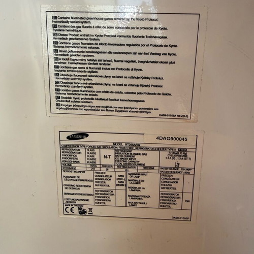 Samsung refrigerator used
