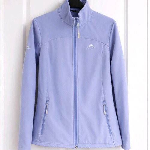 K-Way Mira Softshell Jacket used, size S, lavender