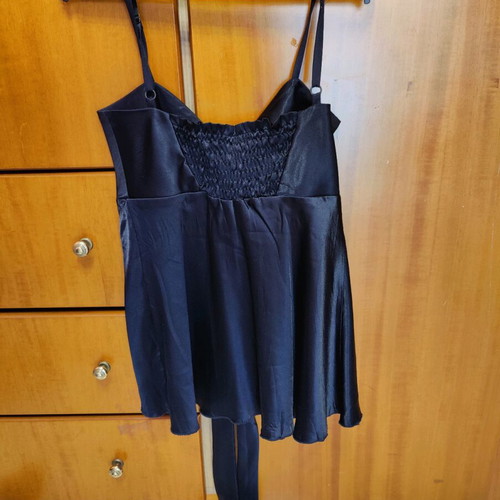 Top black tank top like new, size S