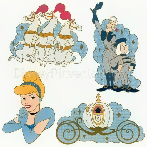 Cinderella Disney Limited Edition Pin Set New 150 Pieces