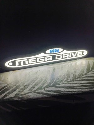 Sega Mega Drive Lightbox Like New