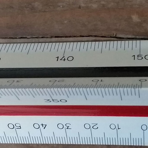 Faber Castell drawing instruments used, set of 3 pieces