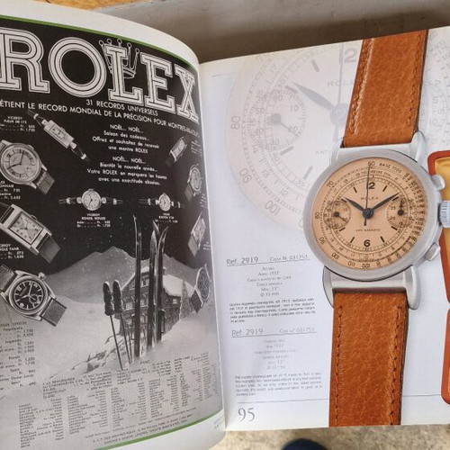 Rolex catalog large book like new in Italian and English