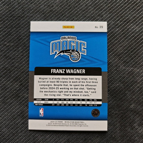 Base card Franz Wagner Revolution NBA 24/25 new authentic