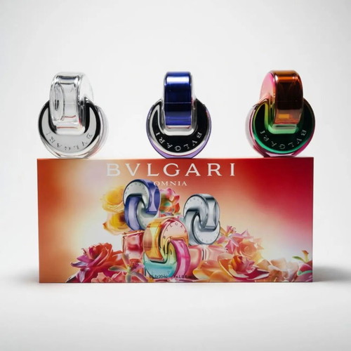 Bvlgari Omnia Miniature Gift Set of Women's Fragrances 3×30ml New