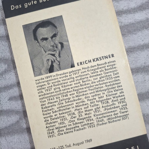 Die Schule der Diktatoren by Erich Kästner, German book