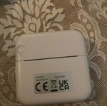 Portable mini printer σαν καινούργιο με δώρο χάρτινα και αυτοκόλλητα ρολά