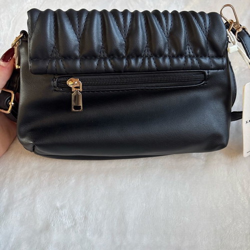 Bag new black with detachable strap