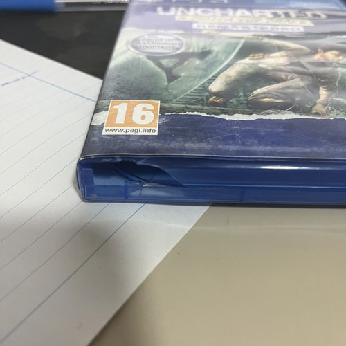 Uncharted Remastered PS4 game