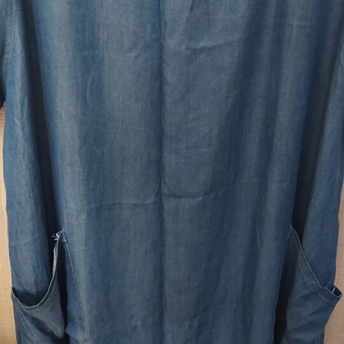 Italian plus size dress made of Tencel fabric like new