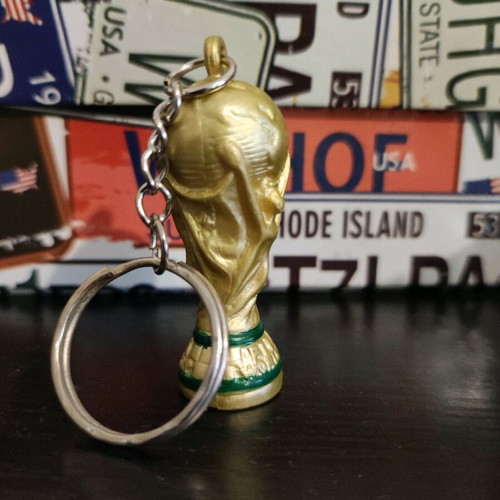 World Cup Trophy Keychain like new from America