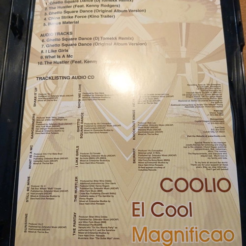 Coolio El Cool Magnifico DVD+CD new, hip-hop