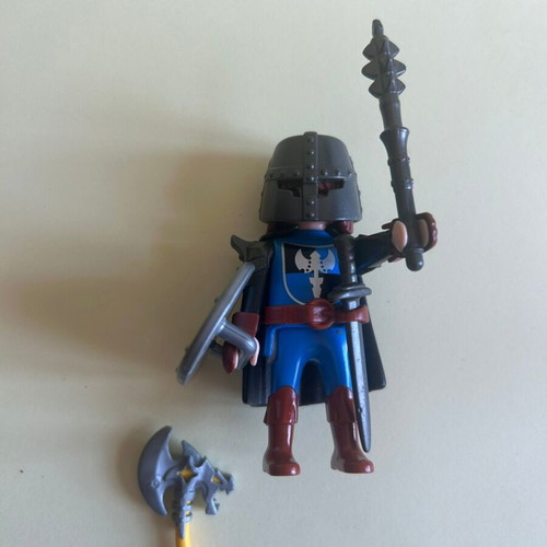 Playmobil Knights figure with weapons