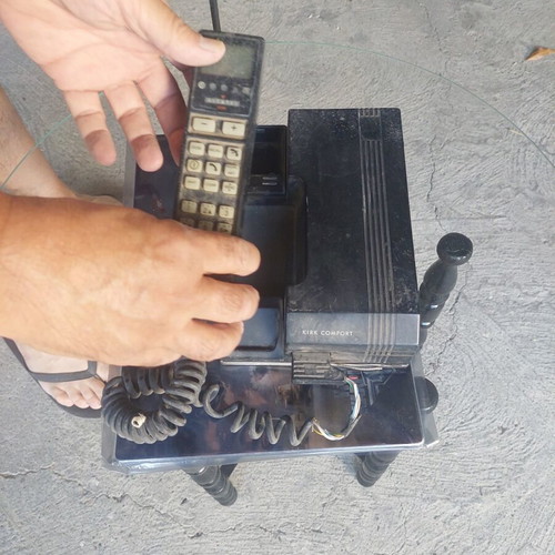 Vintage Suitcase Phones used, set of 2