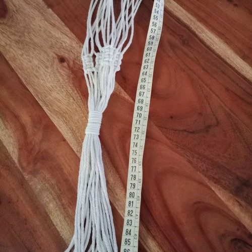 Handmade macrame plant hanger new