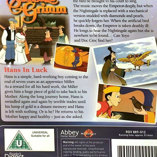 Simsala Grimm DVD new, comedy animated