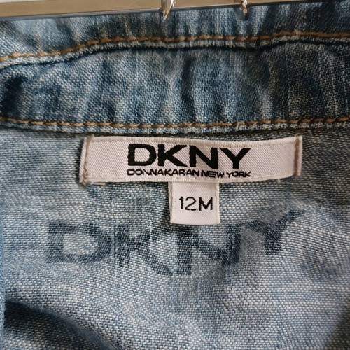 DKNY children's denim jacket like new with stonewashed design