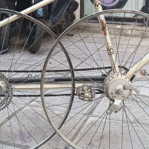 Peugeot T8 tandem city bicycle with MAFAC cantilever brakes