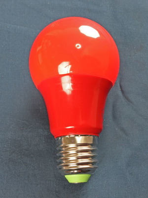 Κόκκινη λάμπα LED E27 καινούργιο