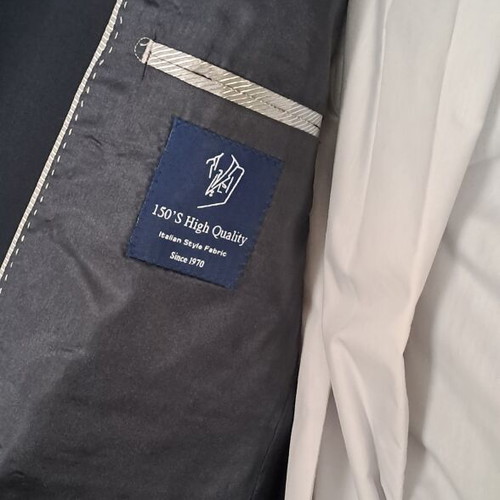Men's Dark Navy 4-Piece Suit Set XXL like new