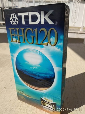 TDK Extra High Grade VHS 120min καινούργιο