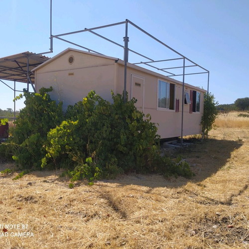 Agricultural land 2.5 acres with 28 sqm caravan in Vatera Lesvos