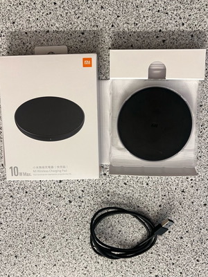 Xiaomi ασύρματος φορτιστής κινητού σαν καινούργιος με καλώδιο