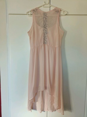 Esmara chiffon dress in soft pink, like new, size S