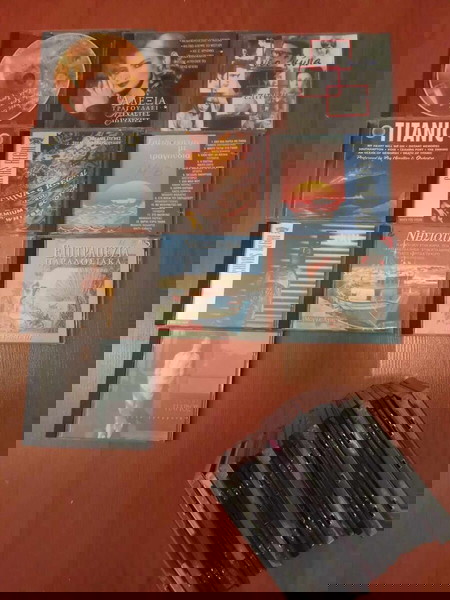 CD--10 ΤΕΜΑΧΙΑ ΚΑΙ 15 ΘΗΚΕΣ--πακετο 14 ευρω--