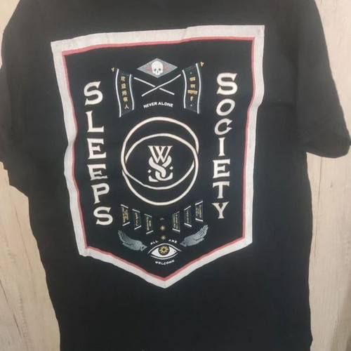 While She Sleeps T-shirt, medium, black