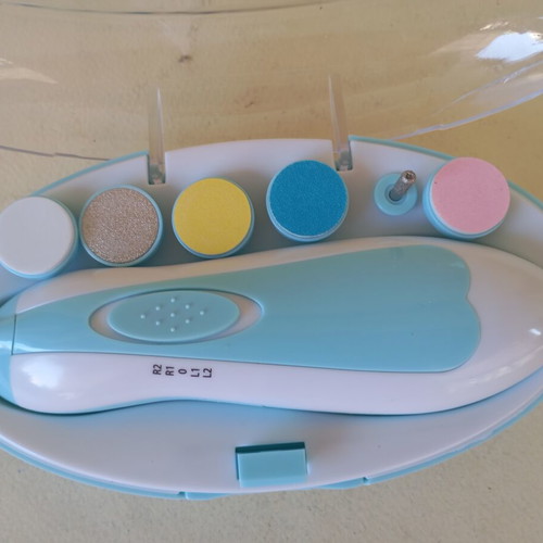 Nail care set new, battery operated